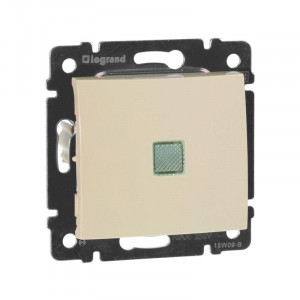 Выключатель 10A подсв СЛНК VLN 774310