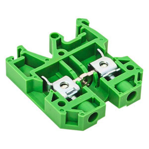 Колодка клеммная JXB-2.5/35 (25а) зел. plc-jxb-2.5/35gn