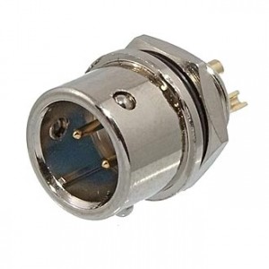 XS9-2(ZN) PANEL PLUG, Разъем быстрого соединения, 2-х контактый