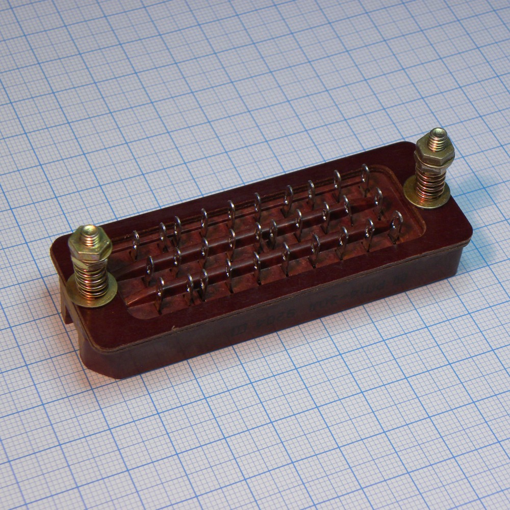 Изображение товара Разъем низкочастотный РП14-30 Л для внутреннего монтажа