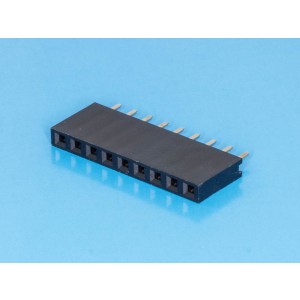 PBS-9, Разъем 1х 9 гнездо на плату