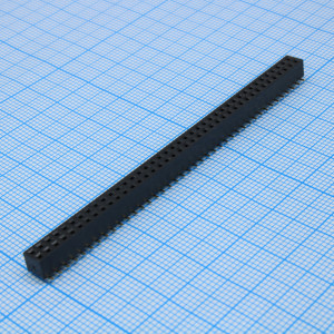 DS1026-07-2X40S8BSSBX, Гнездо на плату SMD 2x40 конт., шаг 2.00мм, высота 4.3мм, позолоч.