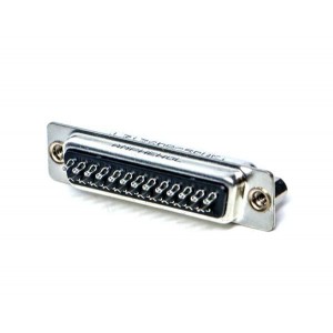L717SDB25PVF, Стандартные соединители D-Sub  25P Sz B Std Density Pin Screwlock 4-40