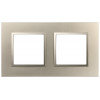 Рамка для розеток и выключателей Elegance 14-5012-04 Classic, на 2 поста, шампань Б0060579