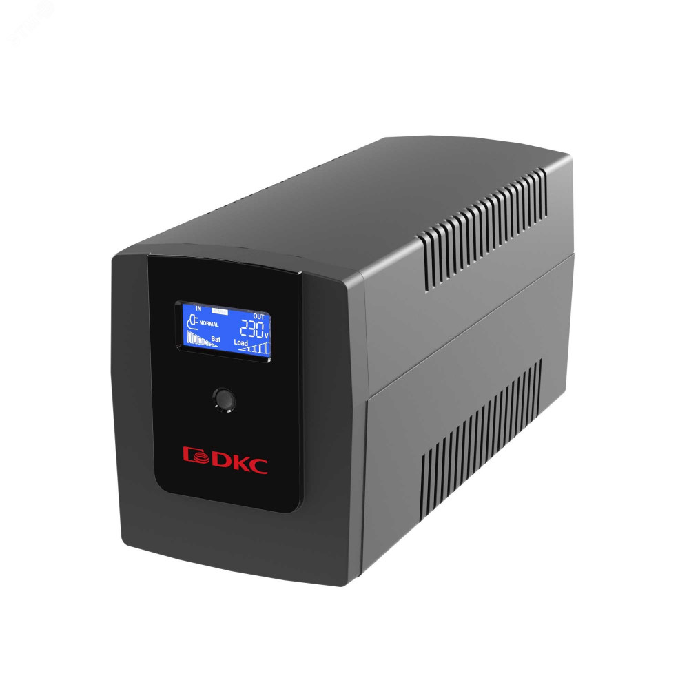 Изображение товара Исток бесперебойного питания DKC INFOLCD1500S с USB и RJ45 защита домашнего и офисного оборудования