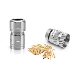 MA1CAP1700M-KIT, Цилиндрические метрические разъемы 17P STR PLG CON KIT P TYPE SKT CNT