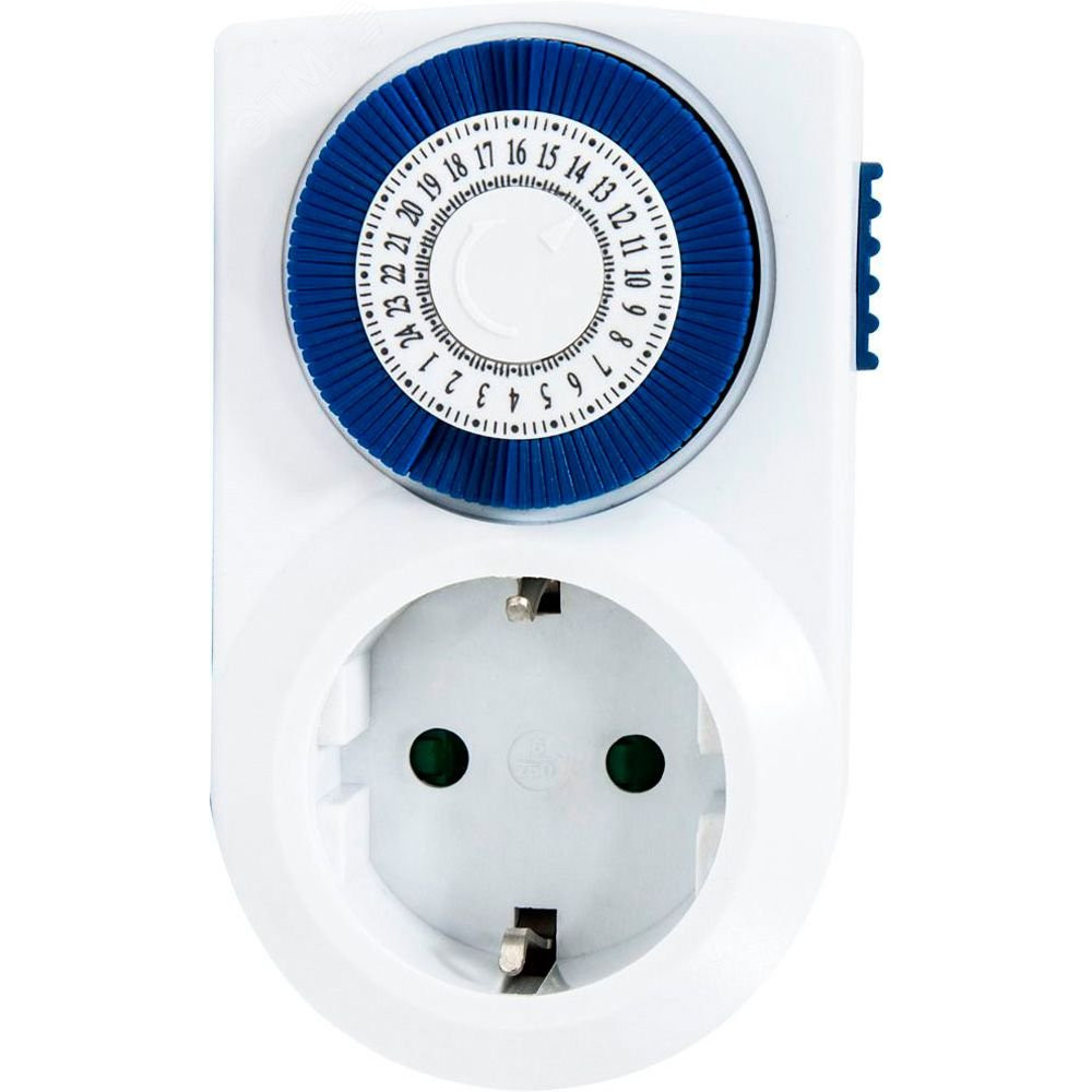 Изображение товара Розетка с суточным механическим таймером Feron 3500W 16А 230V