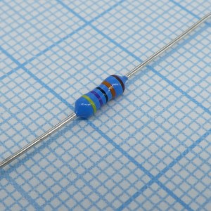 MF0207FTE52-470K, Резистор металлопленочный 0.6Вт 470кОм ±1%