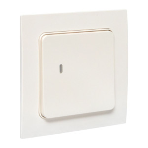 Умный выключатель Стокгольм 1-кл. белый Zigbee EKF Сonnect RCV-ST1-WD-ZB