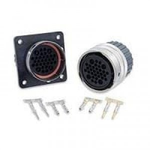 UPT07D-24-32P, Круговой мил / технические характеристики соединителя receptacle 32 way jam nut pin