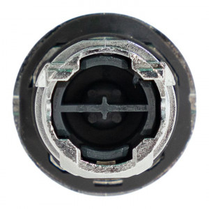 Исполнительный механизм кнопки XB4 белый плоский возвратный без фиксации, без подсветки IP65 EKF XB4BA-W-65