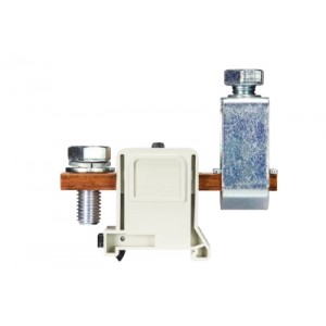 Болтовая клемма RFK 1 / 240 FK S35, Болтовая клемма, М12, схема: зажим - болт, тип фиксации провода: зажим-болт, номинальное сечение: 240 мм кв., 415A, 1000V, ширина: 42 мм, цвет: серый, тип монтажа: DIN35