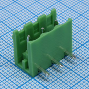 L-KLS2-EDR-5.08-03P-4, Клеммник разъемный 3 контакта, шаг 5.08 мм
