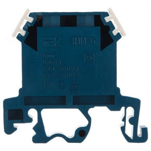 Зажим наборный ЗНИ-6кв.мм (JXB50A) син. YZN10-006-K07