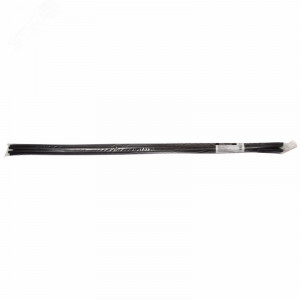 Трубка термоусадочная СТТК (4:1) 8/2 черная, двустенная клеевая термоусаживаемая трубка в метровой нарезке