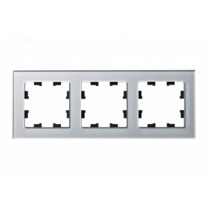 Рамка 3-м AtlasDesign Nature стекло алюм. SE ATN320303