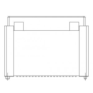 10144517-064802LF, Межплатные и промежуточные соединители Rec, R4, 60Pos