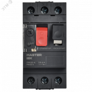 Пускатель ПРК32-4 In4А Ir2.5-4А Ue 660В DMS11-004