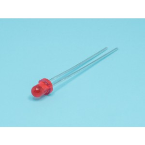 LH2040/T, Светодиод 3мм/красный/660нм/4мкд/50°