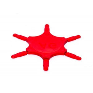 20020802-005LF, Комплектующие для клеммных колодок AG series Red key;NL66 RED