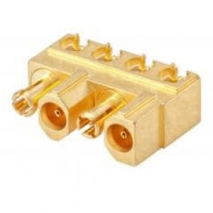 23C21E-40ML5, РЧ соединители / Коаксиальные соединители multiport 4 channel angle