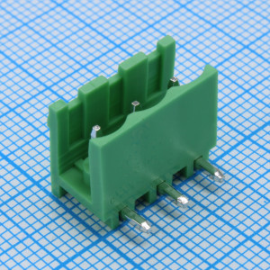 2EGTR-5.08-03P-14-00, Разъемный клеммный блок на плату, 3 контакта. Серия 2EGTR-5.08
