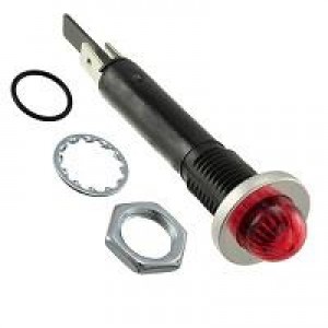 6010QM3, Световые панельные индикаторы AMBER 125V
