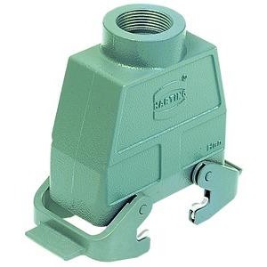 09300240431, Сверхмощные разъемы питания METAL HOOD HAN 24B 2 LVR LCKING