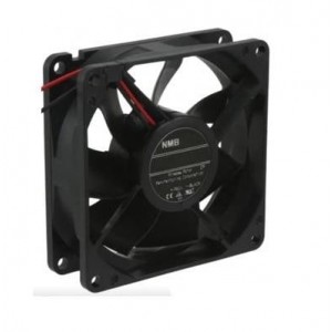 08025SA-12R-AL-00, Вентиляторы постоянного тока DC Axial Fan, 80x25mm, 12VDC, 60CFM, Rib, Locked Rotor Sensor, 3 Lead Wires