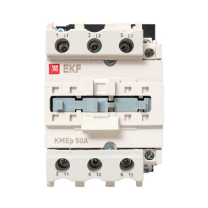 Контактор КМЭп малогабаритный 50А 24В DC 1NO 1NC PROxima ctr-s-50-24-nc-p