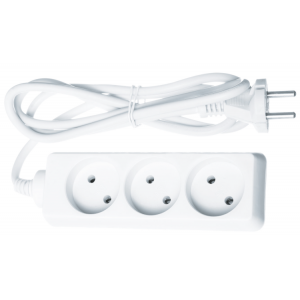 Удлинитель 61 309 NPE-S-03-300-X-2x1 б/з 3 гн. 3м 61309