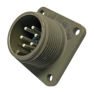 MS3102R14S-6P, Круговой мил / технические характеристики соединителя ER 6C 6#16 PIN RECP BOX