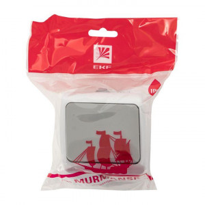 Кнопка звонка 1-кл. ОП Мурманск 10А IP54 сер. EFZ10-026-30-54