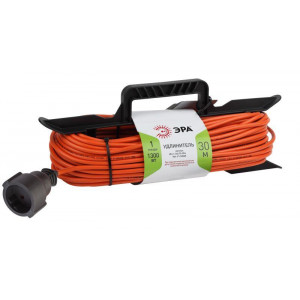 Удлинитель-шнур на рамке 1х30м без заземл. 6А IP20 UFx-1-2х0.75-30m ПВС 2х0.75 Б0046822