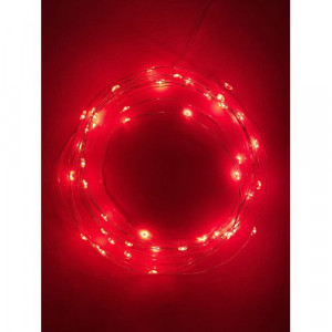 ENIN -5NR Гирлянда LED Нить 5 м красный свет, АА (100/2500) Б0047963