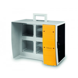 MBOX2 Корпус на 16 модулей и 4 поста с основанием 136х125 мм. DIS6560024