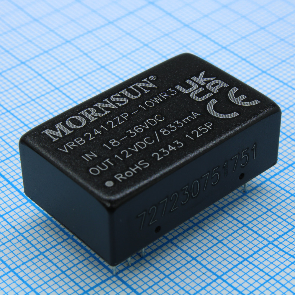 Изображение товара Преобразователь DC/DC 12V 10W VRB2412ZP-10WR3 от Mornsun