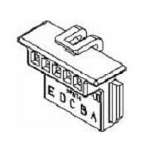 12124997, Автомобильные разъемы 5P F BLK CONNECTOR MP 150 SERIES 14AMPS