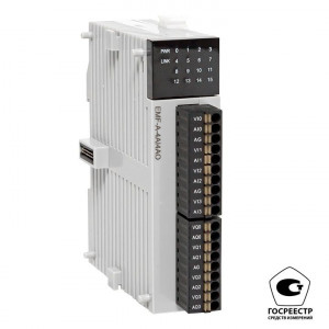 Модуль аналогового в/в EMF 4/4 PRO-Logic EKF (с поверкой) EMF-A-4AI4AO-V
