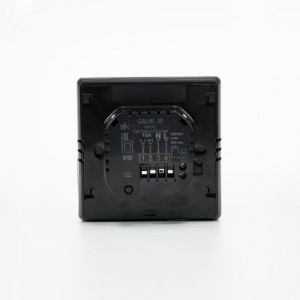 ARTGALLERY ТЕРМОСТАТ программируемый с Wi-Fi для электрического теплого пола, 16 А, моноблочный, ЧЕРНЫЙ GAL001038