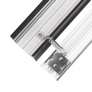 Профиль LINE-5075-HONEYCOMB-2000 BLACK 044874, Алюминиевый накладной профиль для светодиодных лент и линеек. Цвет - черный (порошковая окраска). Габаритные размеры (L?W?H): 2000x75,7x51,2 мм. Ширина площадки для ленты 28 мм. Отсек для БП 47,8х27,8 мм. Экраны, заглушки и другие аксессуары приобретаются