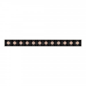 Светильник MAG-ORIENT-LASER-L235-8W Warm3000 (WH, 24 deg, 48V) 035846, Светильник для магнитных треков MAG-ORIENT шириной 26 мм. Мощность 8 Вт, св. поток 440 лм, 55 лм/Вт, теплый 3000 K, CRI>90, угол24°, напряжение питания 48 В. Белый прямоугольный корпус из металл, экран поликарбонат, степень защиты IP20. Размер: длина 235