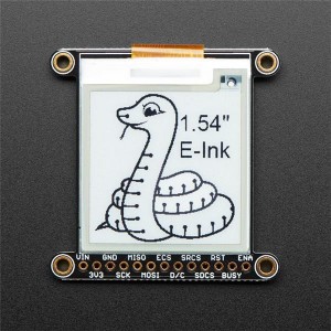 4196, Электронно-бумажные дисплеи (E-Paper) Adafruit 1.54 Monochrome eInk / ePaper Display with SRAM - 200x200 Monochrome