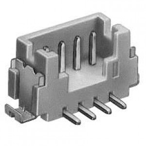 DF13B-5P-1.25V(21), Проводные клеммы и зажимы 5P SNG ROW PIN HDR STRAIGHT SMT