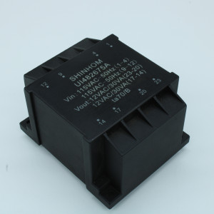 UI482675A (SXM-120G), Трансформатор питания 60ВА  2*115В, 2x12В , 2x2500мА ta70°/B 48мм