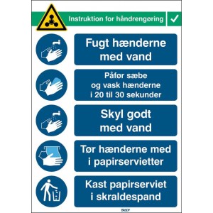 HAND WASH INST-DK