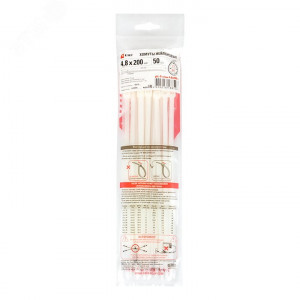 Хомут P6.6 4.8х200 FlexLock стандартный бел. (уп.100шт) PROxima plc-fl-ctsw-4.8x200