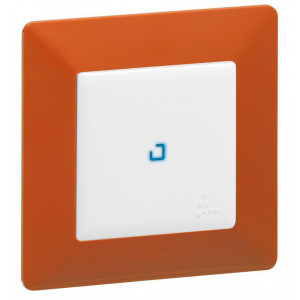 Valena LIFE Рамка 1 пост терракот универсальная 754071