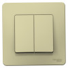 Выключатель 2-кл. СП Blanca 10А IP20 (сх. 5) 250В беж. SE BLNVS010507