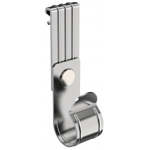 Зажим балочный верт. 1-5мм под трубу 20мм HDZ CME21-BZT-020-HDZ